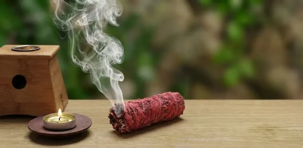 FT-014 Sahumerio Salvia & Sangre De Drago (El Escudo Rojo)