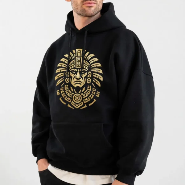 abrigo-ceremonial-chamanismo-urbano-buso-caballero.jpg Buso Ancestral para Caballero 'El Manto del Guerrero' de El Camino del Jaguar, abrigo espiritual y streetwear consciente