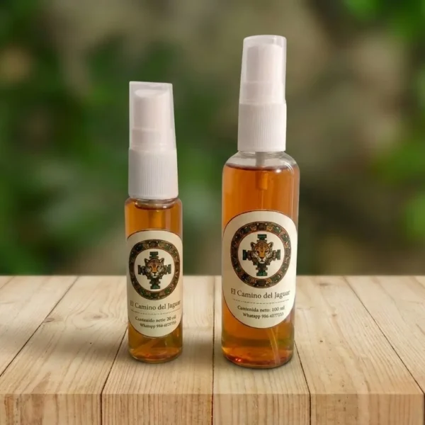 armonizador-saca-espiritus-limpieza-profunda.jpg Frasco de Armonizador Saca Espíritus 'Limpieza Profunda y Liberación' de El Camino del Jaguar, bruma para erradicar energías densas.