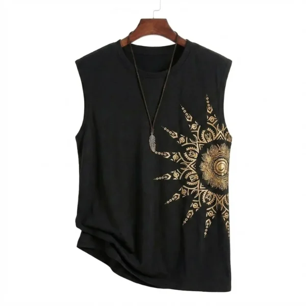 camisillas-ancestrales-hombre-libertad-proposito.jpg Camisillas Ancestrales para Hombre 'Libertad y Propósito' de El Camino del Jaguar, ropa espiritual de arte ponible