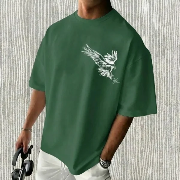 elegancia-espiritual-ropa-holgada-caballero-jaguar.jpg Camisas Oversize Caballero 'La Amplitud del Guerrero' de El Camino del Jaguar, ropa espiritual holgada y elegante.